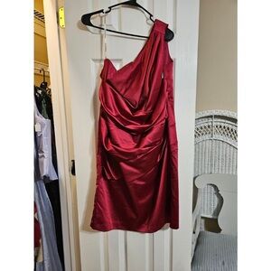 David's Bridal bridesmaid dress, size 16